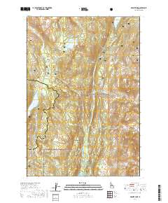 USGS US Topo 7.5-minute map for Granite Lake ID 2020