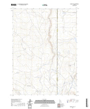 US Topo 7.5-minute map for Grassy Hills ID