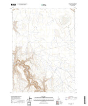 US Topo 7.5-minute map for Grassy Ridge ID