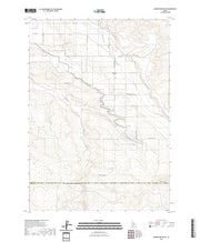 US Topo 7.5-minute map for Grindstone Butte ID