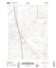 US Topo 7.5-minute map for Hamer ID