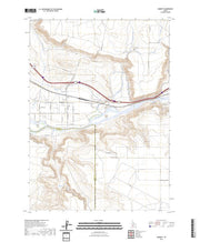 US Topo 7.5-minute map for Hammett ID