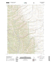 US Topo 7.5-minute map for Hartley Peak ID