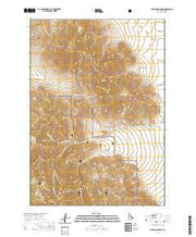 USGS US Topo 7.5-minute map for Hawley Mountain ID 2020