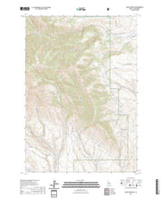 US Topo 7.5-minute map for Heart Mountain ID