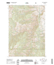 US Topo 7.5-minute map for Heavens Gate ID