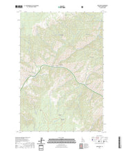 US Topo 7.5-minute map for Hida Point ID