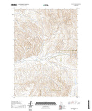 US Topo 7.5-minute map for Hog Cove Butte ID