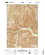 USGS US Topo 7.5-minute map for Honeymoon Lake ID 2020