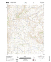 US Topo 7.5-minute map for Ibex Peak ID