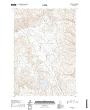 US Topo 7.5-minute map for Indian Valley ID