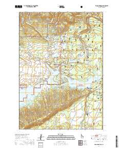 USGS US Topo 7.5-minute map for Island Park Dam ID 2020