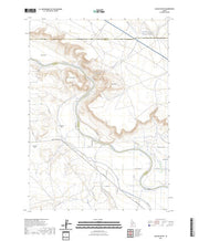 US Topo 7.5-minute map for Jackass Butte ID