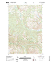 US Topo 7.5-minute map for Jeanette Mountain ID