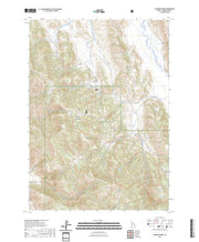 US Topo 7.5-minute map for Johnson Creek ID