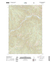 US Topo 7.5-minute map for Junction Mountain ID