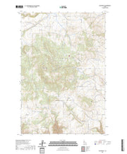 US Topo 7.5-minute map for Keuterville ID