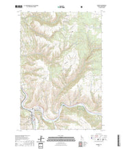 US Topo 7.5-minute map for Kooskia ID