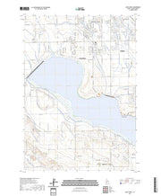 US Topo 7.5-minute map for Lake Lowell ID