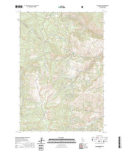 US Topo 7.5-minute map for Lake Mountain ID