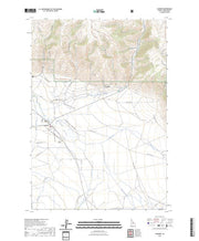 US Topo 7.5-minute map for Leadore ID