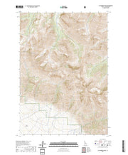 US Topo 7.5-minute map for Leatherman Peak ID