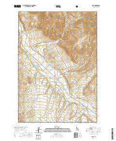 USGS US Topo 7.5-minute map for Lemhi ID 2020