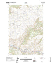 US Topo 7.5-minute map for Lenore ID