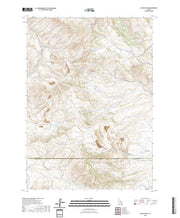 US Topo 7.5-minute map for Lincoln Peak ID