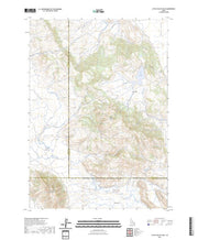 US Topo 7.5-minute map for Little Valley Hills ID