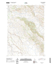 US Topo 7.5-minute map for Long Valley ID