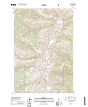 US Topo 7.5-minute map for Lucile ID