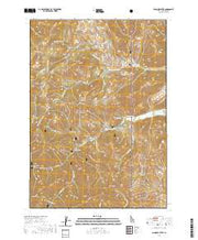 USGS US Topo 7.5-minute map for Mahoney Butte ID 2020