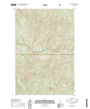 US Topo 7.5-minute map for Mallard Peak ID