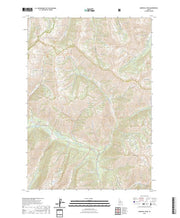 US Topo 7.5-minute map for Marshall Peak ID