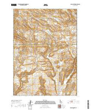 USGS US Topo 7.5-minute map for McHan Reservoir ID 2020