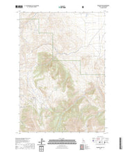 US Topo 7.5-minute map for Meadow Peak ID