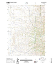 US Topo 7.5-minute map for Michaud Creek ID