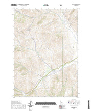 US Topo 7.5-minute map for Miller Peak ID