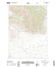 US Topo 7.5-minute map for Moffett Springs ID