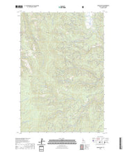 US Topo 7.5-minute map for Moose Butte ID