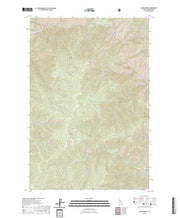 US Topo 7.5-minute map for Moose Ridge ID