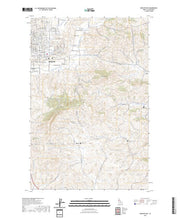 US Topo 7.5-minute map for Moscow East ID