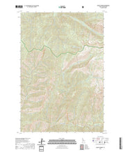 US Topo 7.5-minute map for Mount George ID