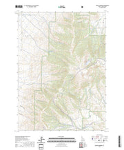 US Topo 7.5-minute map for Mount Harrison ID