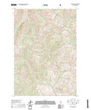 US Topo 7.5-minute map for Mount Jordan ID