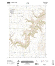 US Topo 7.5-minute map for Nezperce ID