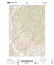 US Topo 7.5-minute map for North Fork ID