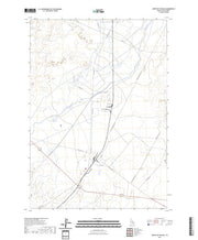 US Topo 7.5-minute map for North of Scoville ID