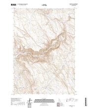 US Topo 7.5-minute map for Nutmeg Flat ID